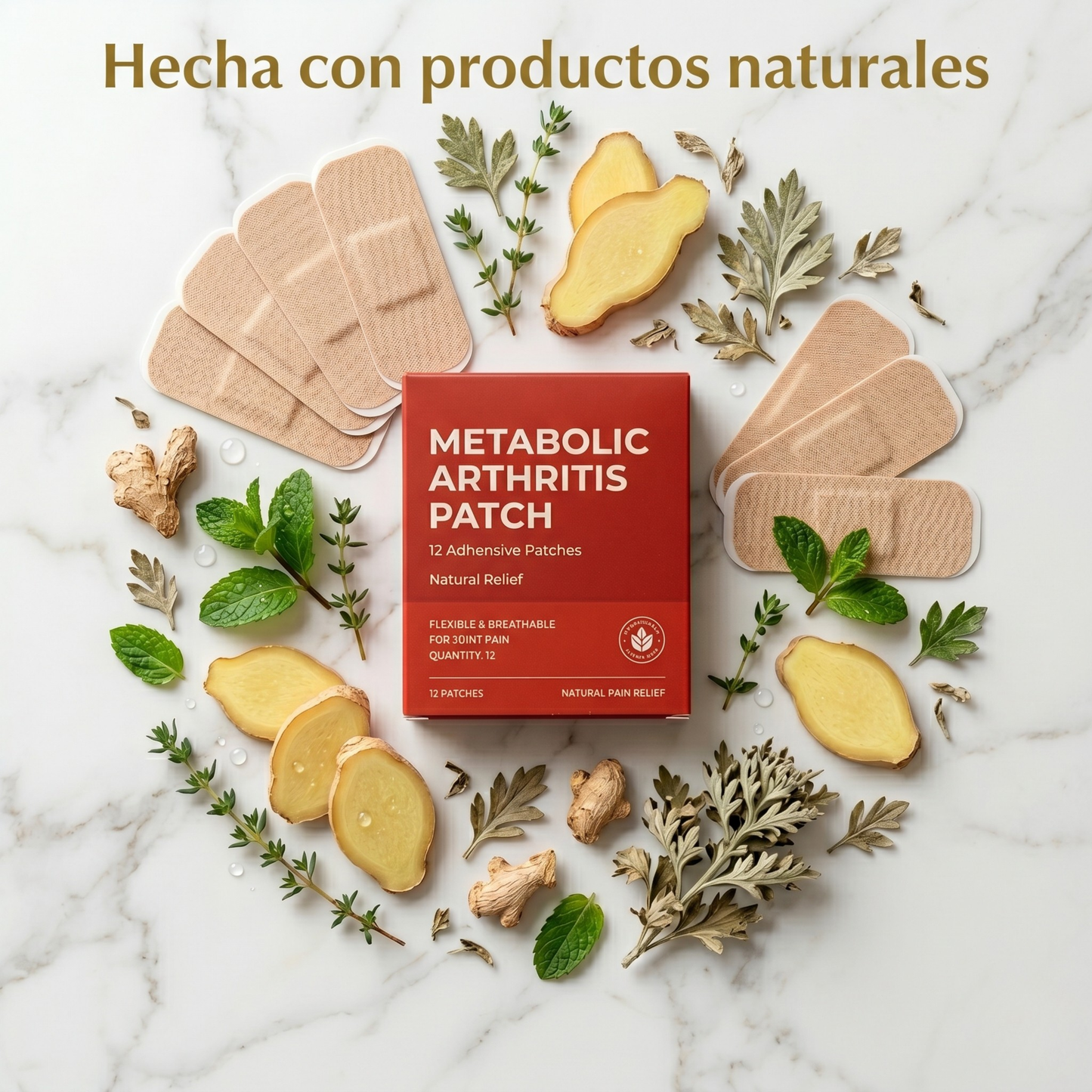 FlexiPatch™ – Parche Metabólico Anti-Inflamatorio | Reduce el Dolor Articular, Recupera tu Movilidad y Vive Sin Limitaciones