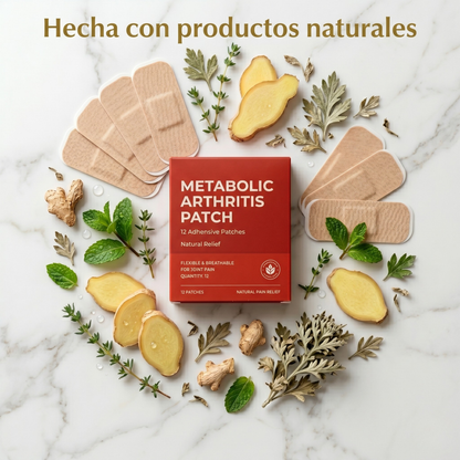 FlexiPatch™ – Parche Metabólico Anti-Inflamatorio | Reduce el Dolor Articular, Recupera tu Movilidad y Vive Sin Limitaciones